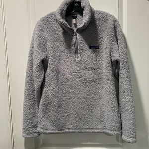 Women’s Patagonia 1/2 Zip Fleece Jacket Gray Medium